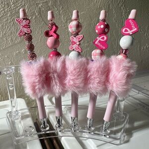Breast Cancer Awareness Decorative Pens Set